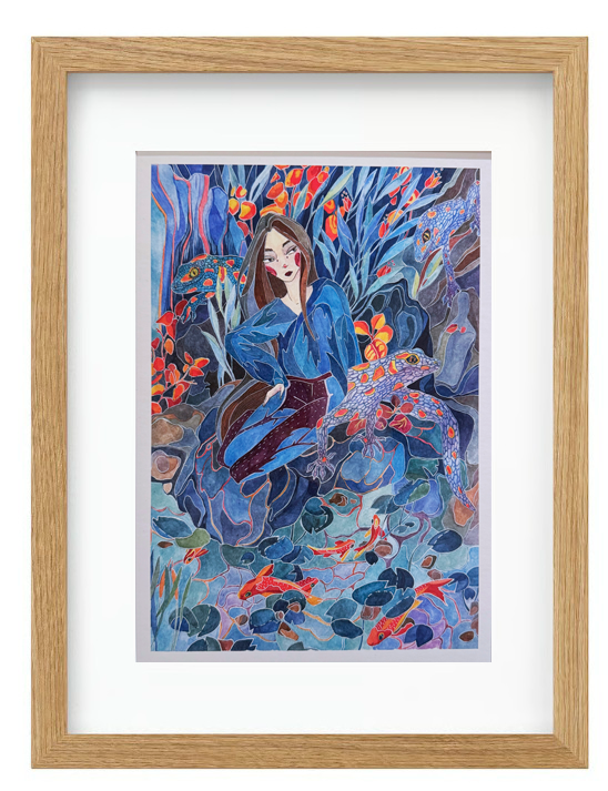 BOUNTIFUL POND • print