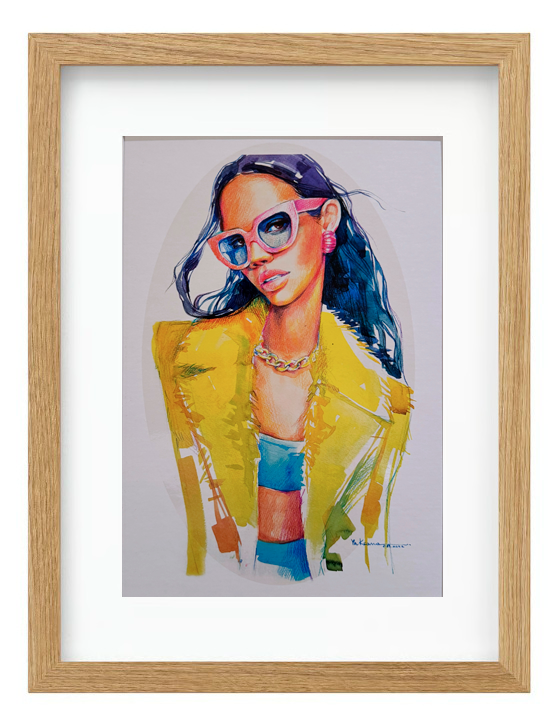 BARBARA IN BEVERLY HILLS • print