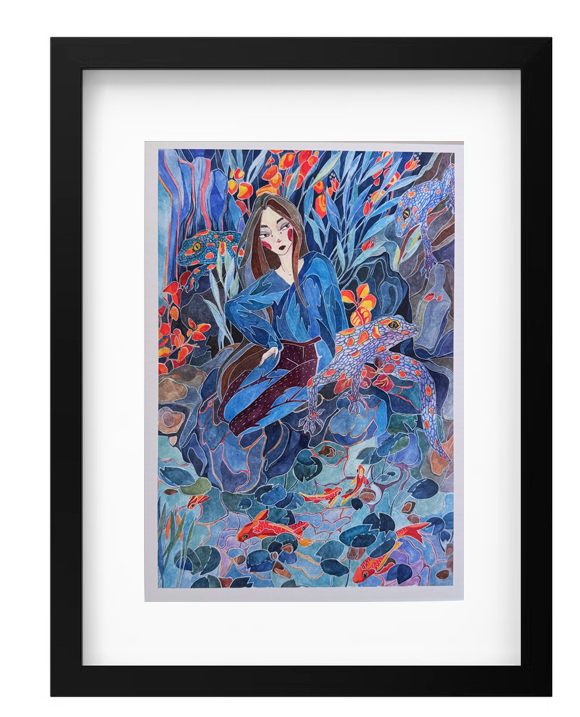 BOUNTIFUL POND • print