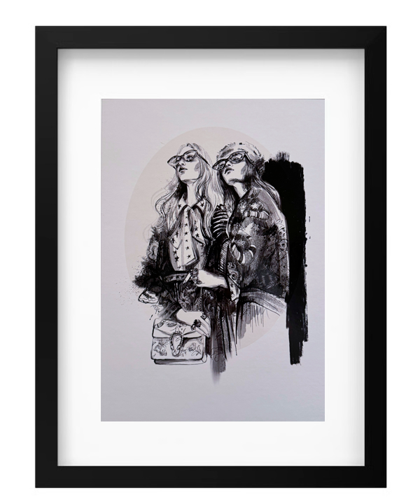 BEST FRIENDS • print