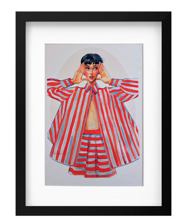 AMILY IN PARIS • print