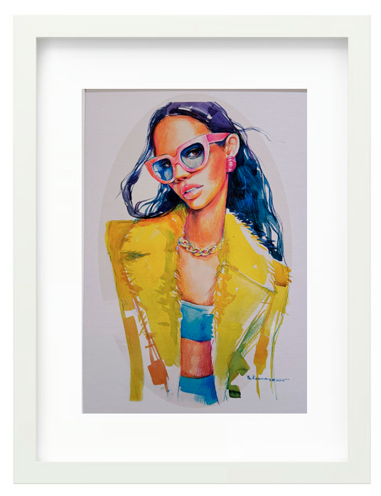 BARBARA IN BEVERLY HILLS • print