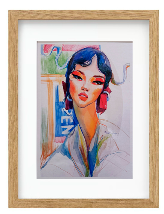 BEATRICE IN ROME • print